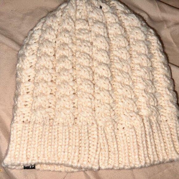 New England Patriots '47 Women's Knit Hat - Cream NWT - Picture 4 of 4
